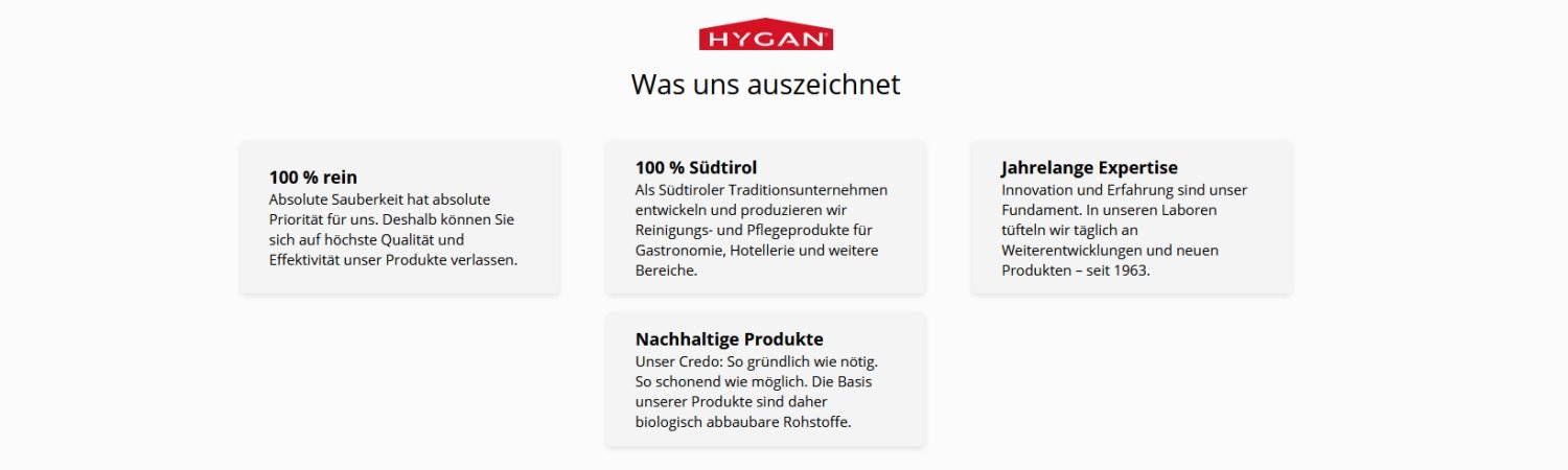 Hygan - innovative cleaning products